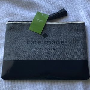 Kate Spade large tassel pouch